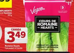 Foodland Romaine Hearts offer