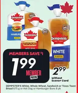 Sobeys White, Whole Wheat, Sandwich or Texas Toast Bread offer