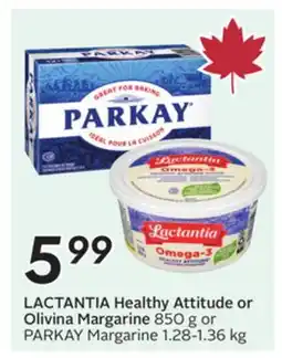 Sobeys Healthy Attitude or Olivina Margarine offer