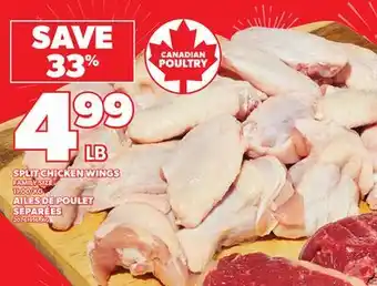 Independent Grocer SPLIT CHICKEN WINGS, 11.00/KG offer