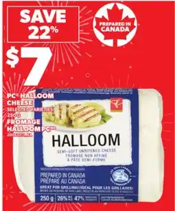Independent Grocer PC HALLOOM CHEESE, 250 G, HALLOOM PC offer