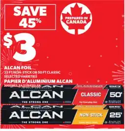 Independent Grocer ALCAN FOIL offer