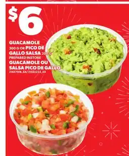 Independent Grocer GUACAMOLE, 300 G OR PICO DE GALLO SALSA, 200 G offer