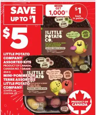 Independent Grocer LITTLE POTATO COMPANY ASSORTED KITS, 454 G offer