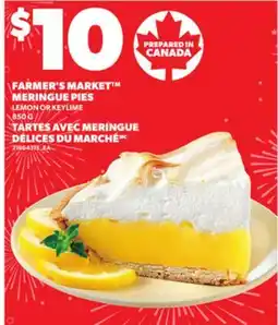 Independent Grocer FARMER'S MARKET MERINGUE PIES, 850 G offer