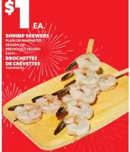Independent Grocer SHRIMP SKEWERS offer