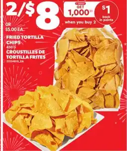 Independent Grocer FRIED TORTILLA CHIPS , 450 G offer