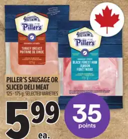 Metro PILLER'S SAUSAGE OR SLICED DELI MEAT offer