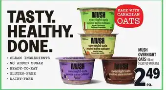 Metro MUSH OVERNIGHT OATS offer