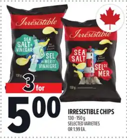 Metro IRRESISTIBLE CHIPS offer