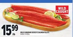 Metro WILD CANADIAN SOCKEYE SALMON FILLETS offer