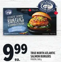 Metro TRUE NORTH ATLANTIC SALMON BURGERS offer