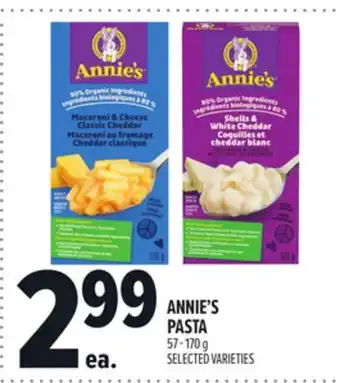 Metro ANNIE'S PASTA offer