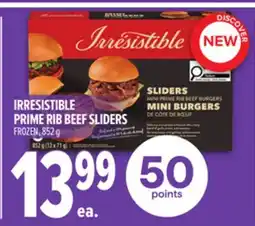 Metro IRRESISTIBLE PRIME RIB BEEF SLIDERS offer