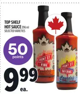 Metro TOP SHELF HOT SAUCE offer