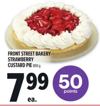 Metro FRONT STREET BAKERY STRAWBERRY CUSTARD PIE offer