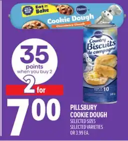 Metro PILLSBURY COOKIE DOUGH offer
