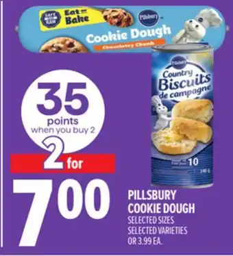 Metro PILLSBURY COOKIE DOUGH offer