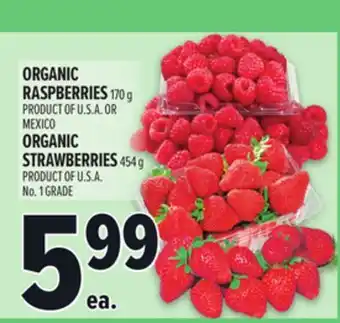 Metro ORGANIC RASPBERRIES offer