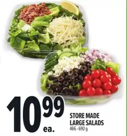 Metro STORE MADE LARGE SALADS offer