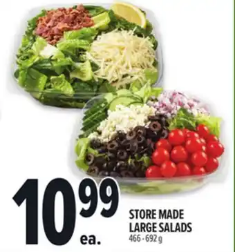 Metro STORE MADE LARGE SALADS offer