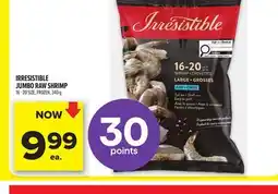 Metro IRRESISTIBLE JUMBO RAW SHRIMP offer