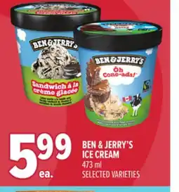 Metro BEN & JERRY'S ICE CREAM offer