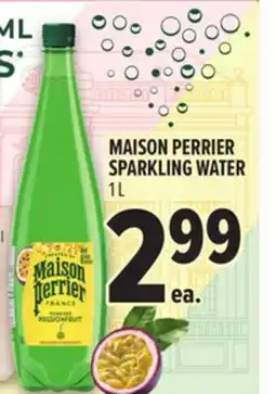 Metro MAISON PERRIER SPARKLING WATER offer