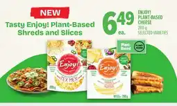 Metro ENJOY! PLANT-BASED CHEESE offer