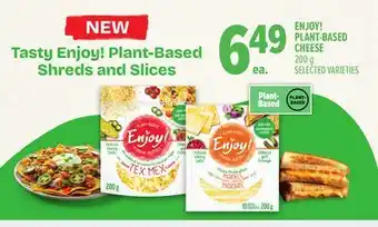 Metro ENJOY! PLANT-BASED CHEESE offer