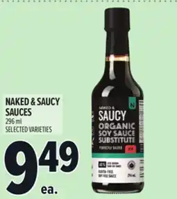 Metro NAKED & SAUCY SAUCES offer