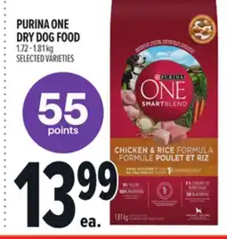 Metro PURINA ONE DRY DOG FOOD offer