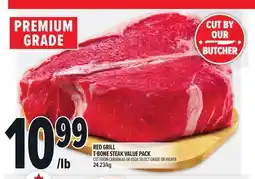 Metro RED GRILL T-BONE STEAK VALUE PACK offer