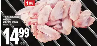 Metro YORKSHIRE VALLEY ORGANIC CHICKEN WINGS offer