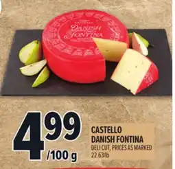 Metro CASTELLO DANISH FONTINA offer