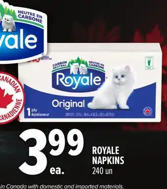 Metro ROYALE NAPKINS offer
