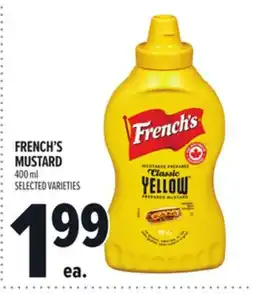 Metro FRENCH'S MUSTARD offer