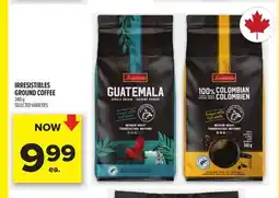 Metro IRRESISTIBLES GROUND COFFEE offer
