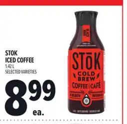 Metro STOK ICED COFFEE offer