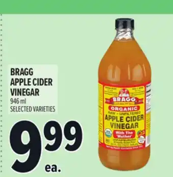 Metro BRAGG APPLE CIDER VINEGAR offer