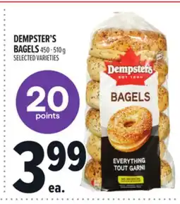 Metro DEMPSTER'S BAGELS offer