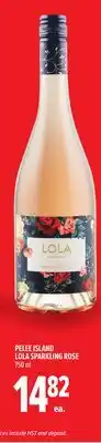 Metro PELEE ISLAND LOLA SPARKLING ROSE offer