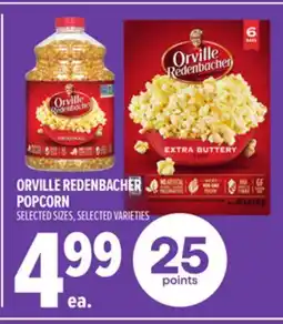 Metro ORVILLE REDENBACHER POPCORN offer