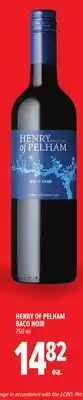 Metro HENRY OF PELHAM BACO NOIR offer