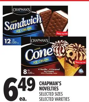 Metro CHAPMAN'S NOVELTIES offer