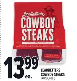 Metro LEADBETTERS COWBOY STEAKS offer