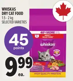 Metro WHISKAS DRY CAT FOOD offer