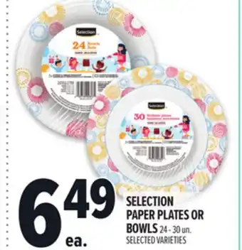Metro SELECTION PAPER PLATES OR BOWLS offer
