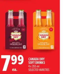 Metro CANADA DRY SOFT DRINKS offer