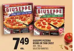 Metro DR. OETKER GIUSEPPE PIZZERIA RISING OR THIN CRUST offer